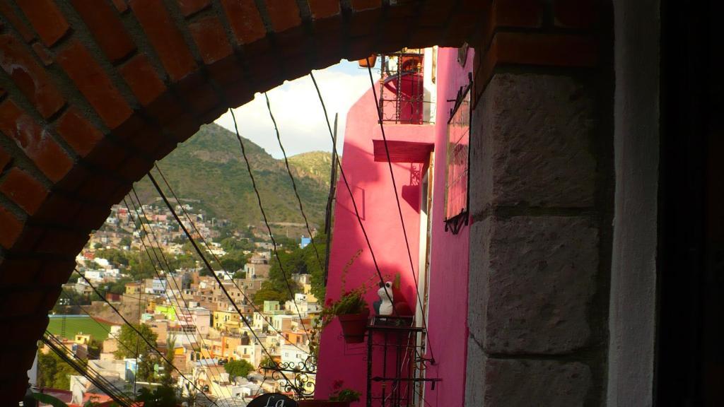 Hostal Casa De Dante Guanajuato Esterno foto